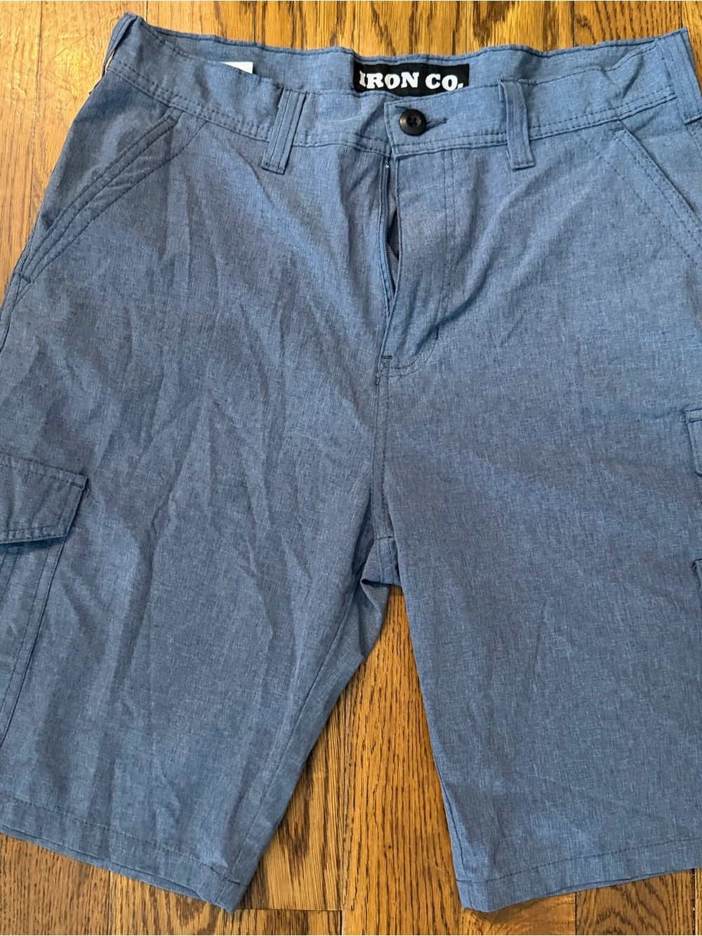 Iron Co. Men’s Blue Cargo Shorts
